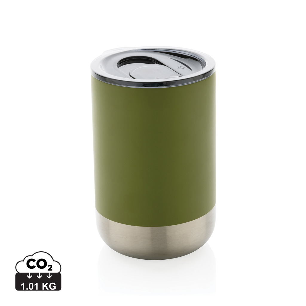 Mug personnalisable 360ml acier inoxydable recyclé Vert 